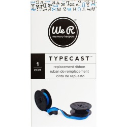 Light Blue & Black Ribbon - Typecast - WRMK