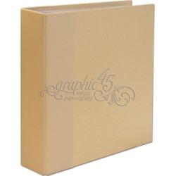 Kraft Staples Mixed Media Album - Graphic 45