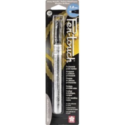 Silver Metallic - Pen-Touch Paint Marker Fine Point 1mm