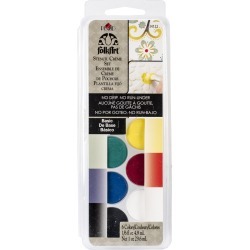 Basic - FolkArt Stencil Cream Paint Set 6/Pkg