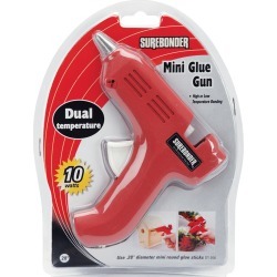 Red - Dual-Temp Mini Glue Gun