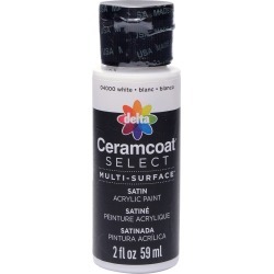 White - Ceramcoat Select Multi-Surface Paint 2oz