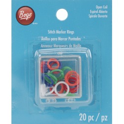 20/Pkg - Stitch Marker Rings
