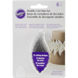 Leaf - Fondant Double Cutters 6pc Set