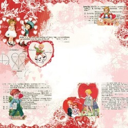 Love You Paper - My Valentine - Simple Stories