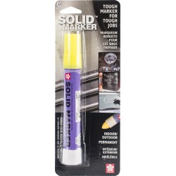 Fluorescent Lemon - Solid(TM) Marker Indoor/Outdoor Permanent Marker