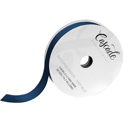 Navy Blue - Cascade Grosgrain Ribbon 7/8" 20yd
