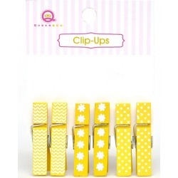 Yellow Clip Ups - Queen & Co