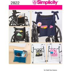 ONE SIZE - SIMPLICITY ACCESSORIES FOR WHEELCHAIR AN