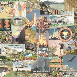 Wanderlust Paper - Simple Vintage Traveler - Simple Stories