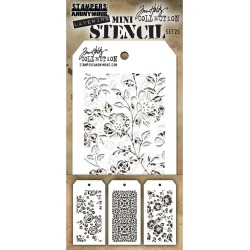 Tim Holtz Mini Layered Stencil Set #25