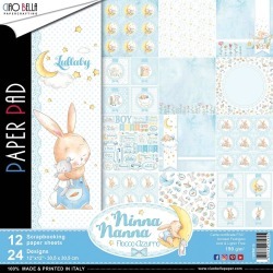 Ninna Nanna Boy Double-Sided Paper Pack