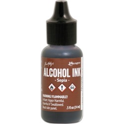 Sepia Alcohol Ink - Tim Holtz
