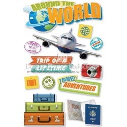 World Travel Stickers - Paper House