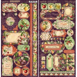 Fruit & Flora Stickers - Graphic 45