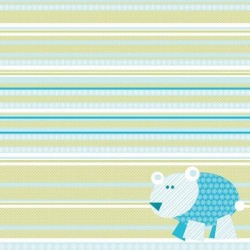 Polar Frost Glitter 12x12 Paper - Reminisce