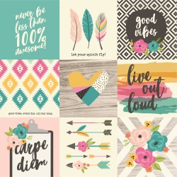 Elements Paper - Good Vibes - Simple Stories
