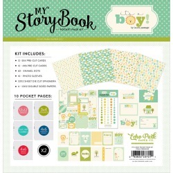 Its A Boy Pocket Page Kit - Carta Bells
