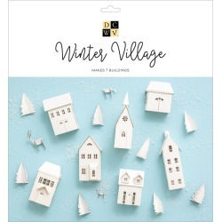 Winter Village Paper Project Stack - DCWV