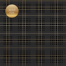 I Do Plaid Gold Foiled Paper - Wedding Day - Echo Park