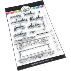 Daily Plan Stamp Set - Catherine Pooler