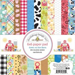 Down On The Farm 6 x 6 Paper Pad - Doodlebug