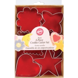 Basic Shapes - Metal Cookie Cutter Set 6/Pkg
