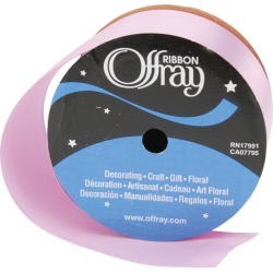 Light Orchid - Single Face Satin Ribbon 1-1/2"X12'