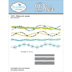 Ribbons & Jewels - Elizabeth Craft Metal Die