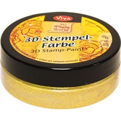 Gold - 3D Stamp Paint