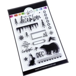 Brr it's December Stamp - Catherine Pooler