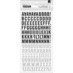 Tuxedos & Tiaras Chipboard Alpha Stickers - Bo Bunny - PRE ORDER