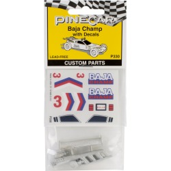 Baja Champ - Pine Car Derby Custom Parts