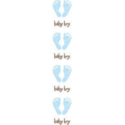 Blue Footprints - Mrs Grossman's Stickers