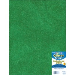 Green - Glitter Foam Sheet 9\