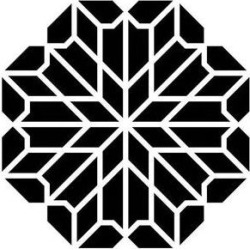 Chrysanthemum 6x6 Template - Crafter's Workshop