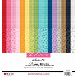 Graph & Dot Rainbow Bella Besties Paper Pack - Bella Blvd