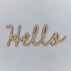 Hello Smooth Font - Foundations Decor