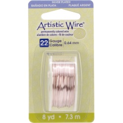 Rose Gold - Permanent Colored Copper Wire 22 Gauge 8yd