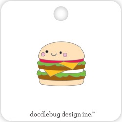 Cheeseburger Collectible Pins - Doodlebug