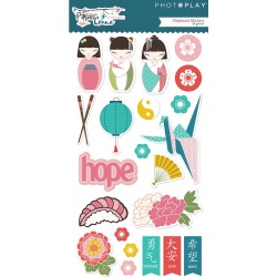 Paper Crane Chipboard - Photoplay