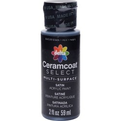 Black - Ceramcoat Select Multi-Surface Paint 2oz