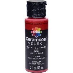 Fire Red - Ceramcoat Select Multi-Surface Paint 2oz