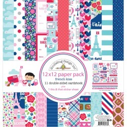 French Kiss Paper Pack - Doodlebug