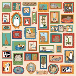 Cat Lady Paper - Whiskers - Photoplay