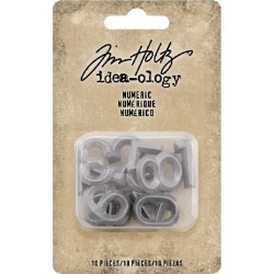 Metal Numbers - Tim Holtz
