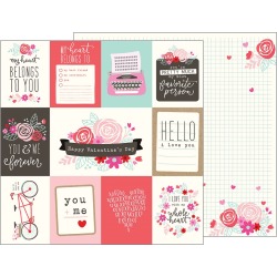 XOXO Quotes Paper - Forever My Always - Pebbles