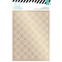 Geometric Foil Rub On Kit - Wanderlust - Heidi Swapp