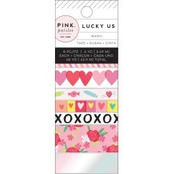 Lucky Us Washi Tape - Pink Paislee