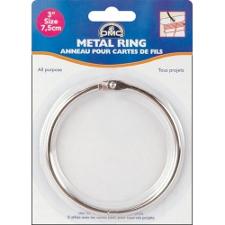 1/Pkg - Metal Ring 3"